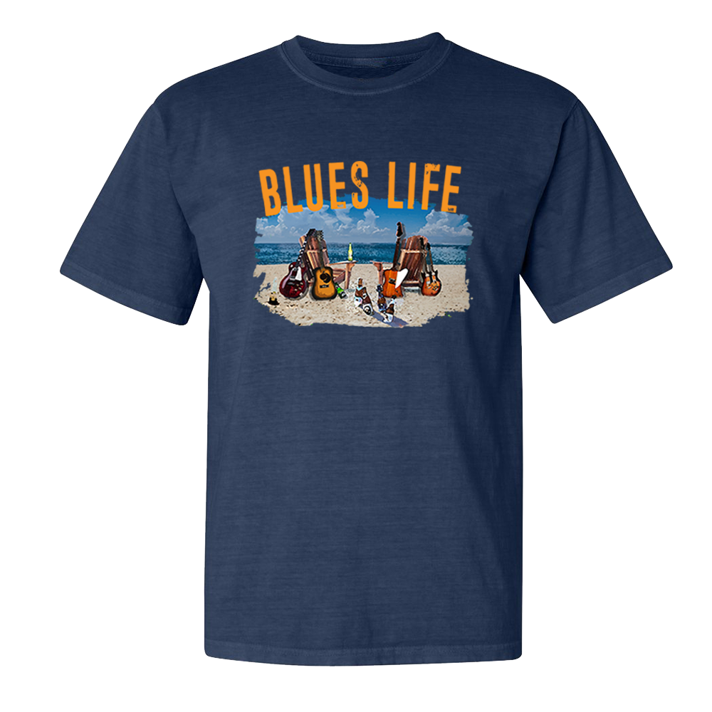 Joe Bonamassa Blues Life t-skjorte unisex brysttrykk