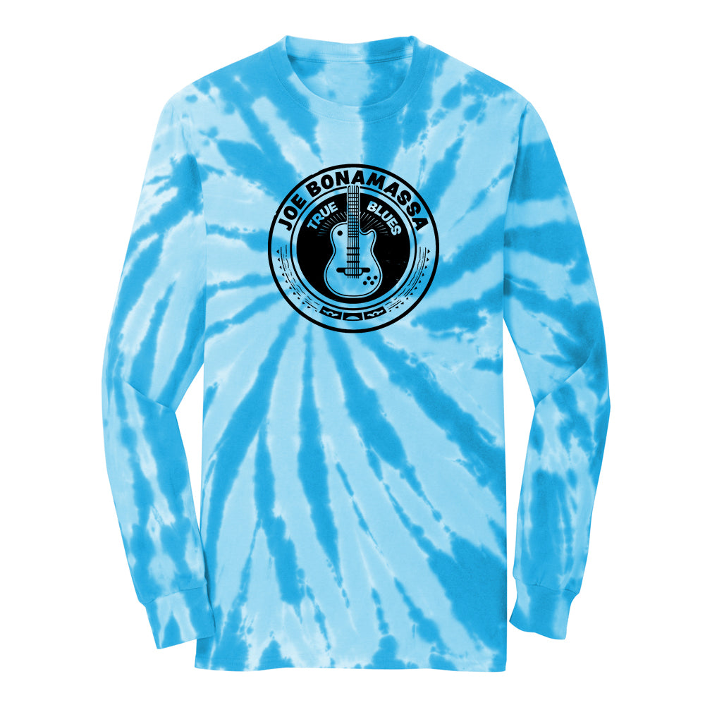 Joe Bonamassa True Blues tie-dye langermet unisex bomull