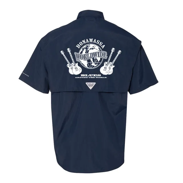 Joe Bonamassa Worldwide Blues Columbia skjorte hvit