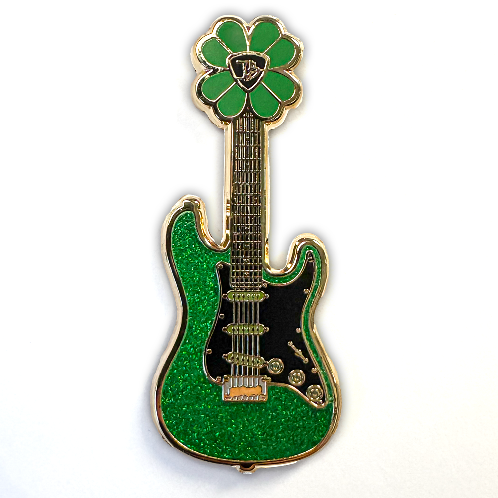 Joe Bonamassa Bluesman Luck pin emalje gull nummerert
