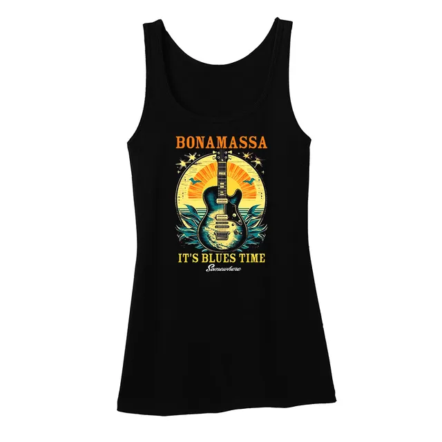 Joe Bonamassa It’s Blues Time singlet dame svart bomull