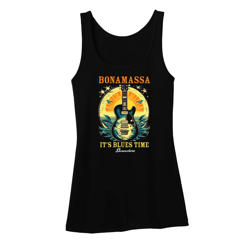 Joe Bonamassa It’s Blues Time singlet dame svart bomull