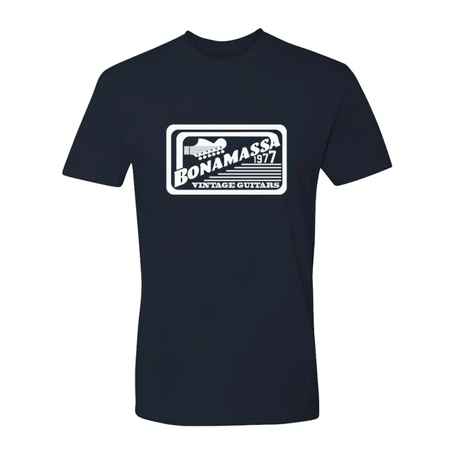 Joe Bonamassa Vintage Guitars t-skjorte unisex bomull