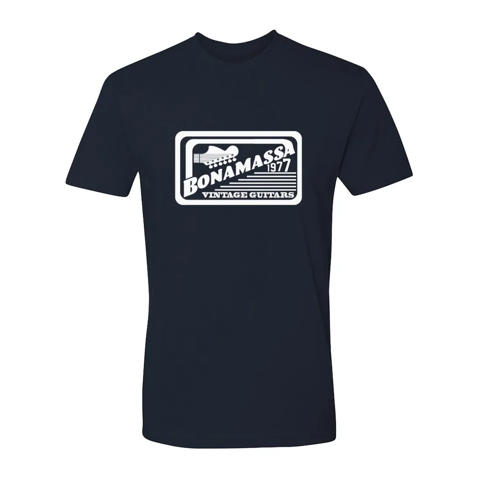 Joe Bonamassa Vintage Guitars t-skjorte unisex bomull