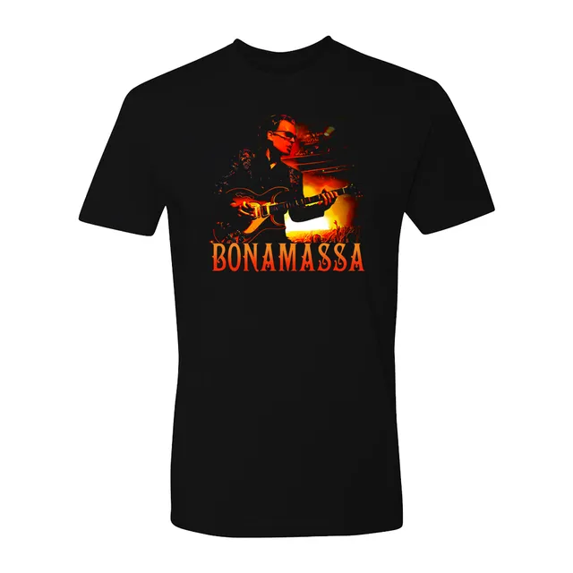 Joe Bonamassa Golden Age of Blues t-skjorte svart unisex