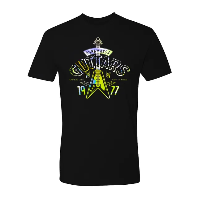 Joe Bonamassa Guitar Shockz t-skjorte unisex svart