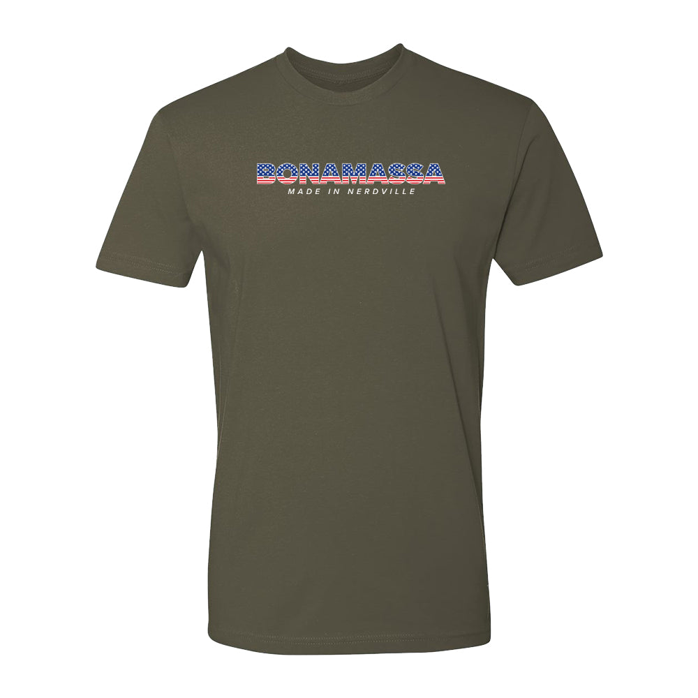 Joe Bonamassa Made In Nerdville USA Tour t-skjorte svart