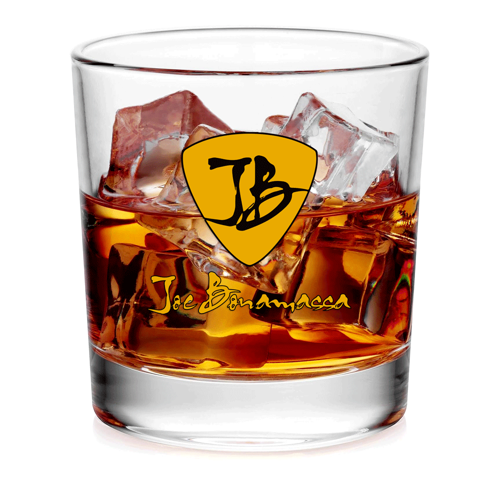 Joe Bonamassa 100% Blues whiskeyglass 4-pak 14 oz