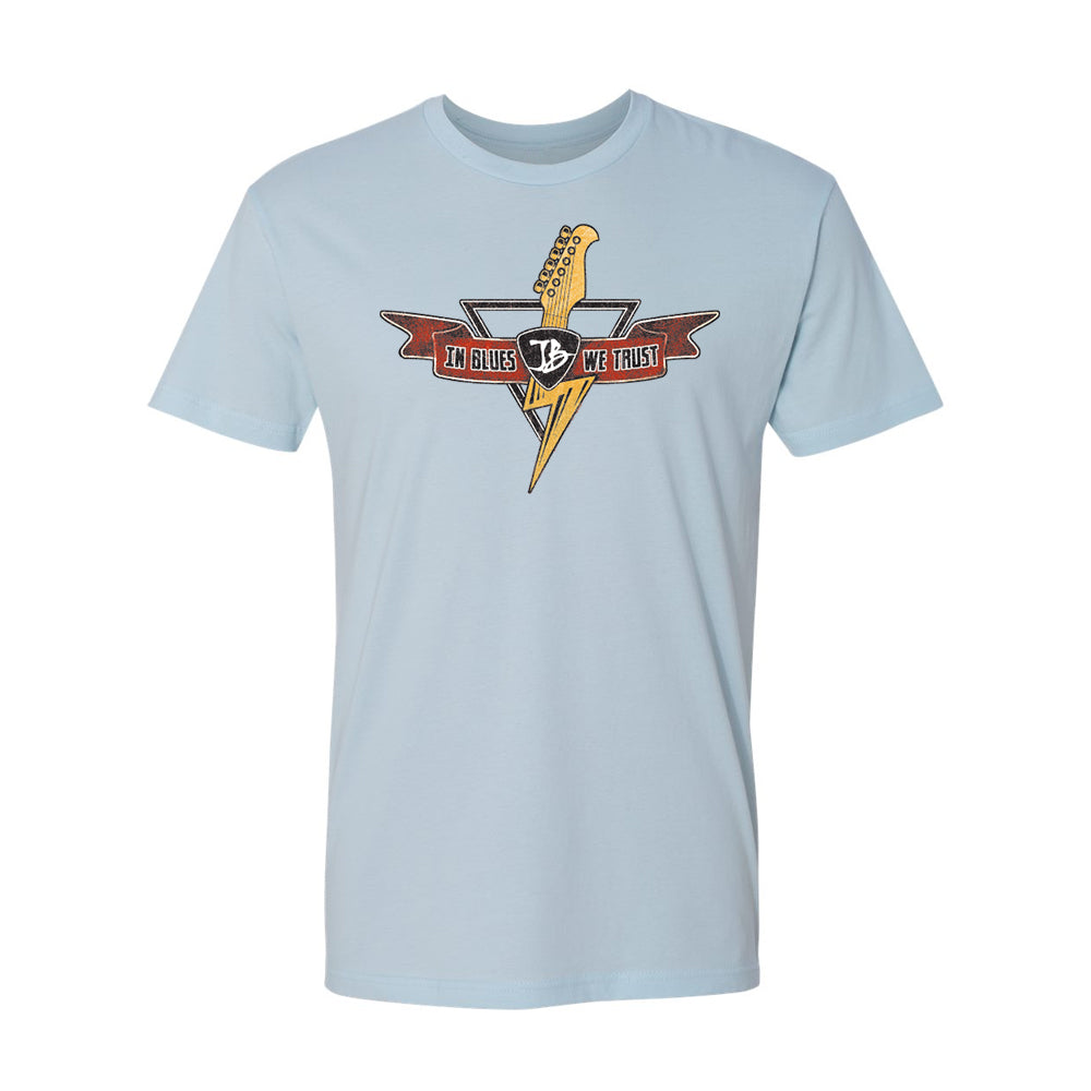 Joe Bonamassa Blues Thunderbolt T-skjorte unisex svart bomull