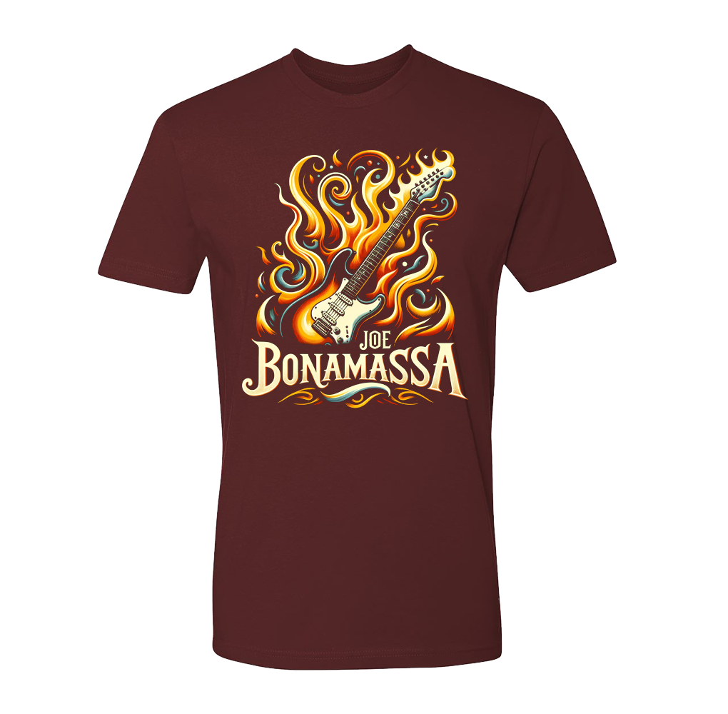 Joe Bonamassa Forged in Blues t-skjorte unisex svart bomull