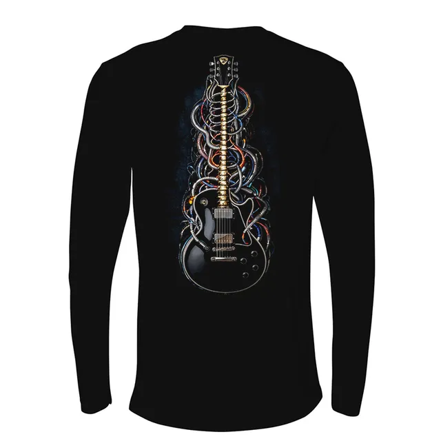 Joe Bonamassa Wired to Rock Langermet herre svart bomull