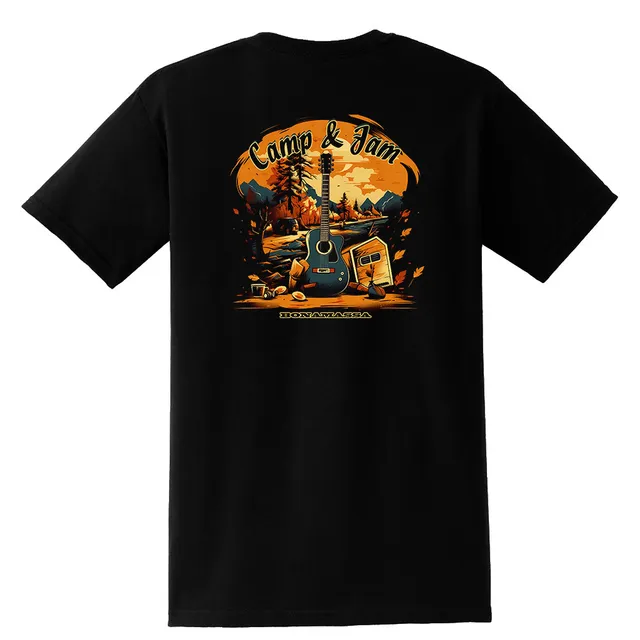 Joe Bonamassa Camp & Jam Pocket t-skjorte unisex bomull