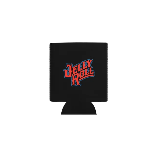Jelly Roll Logo Koozie bokskjøler 12oz svart
