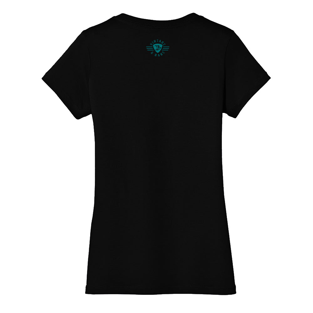 Joe Bonamassa Blues Deco Train V-neck t-skjorte dame