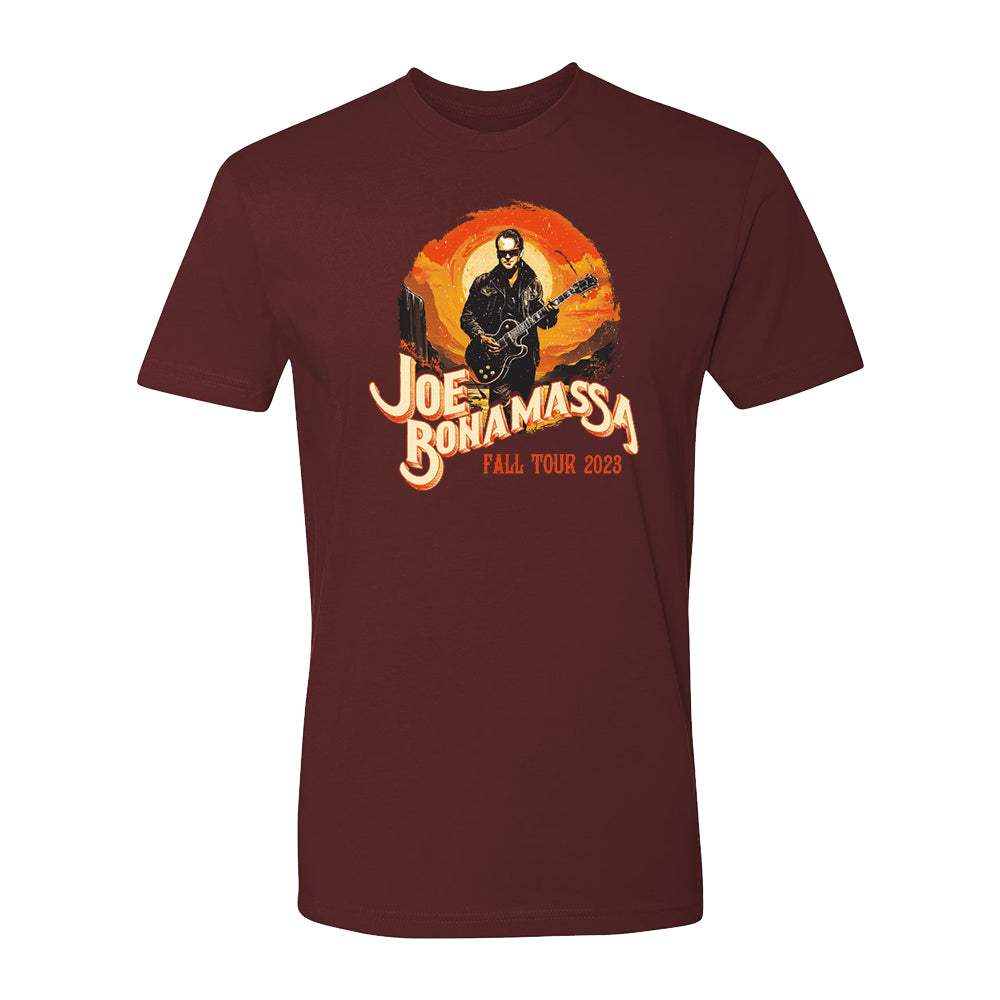 Joe Bonamassa 2023 U.S. Fall Tour Serenade t-skjorte unisex