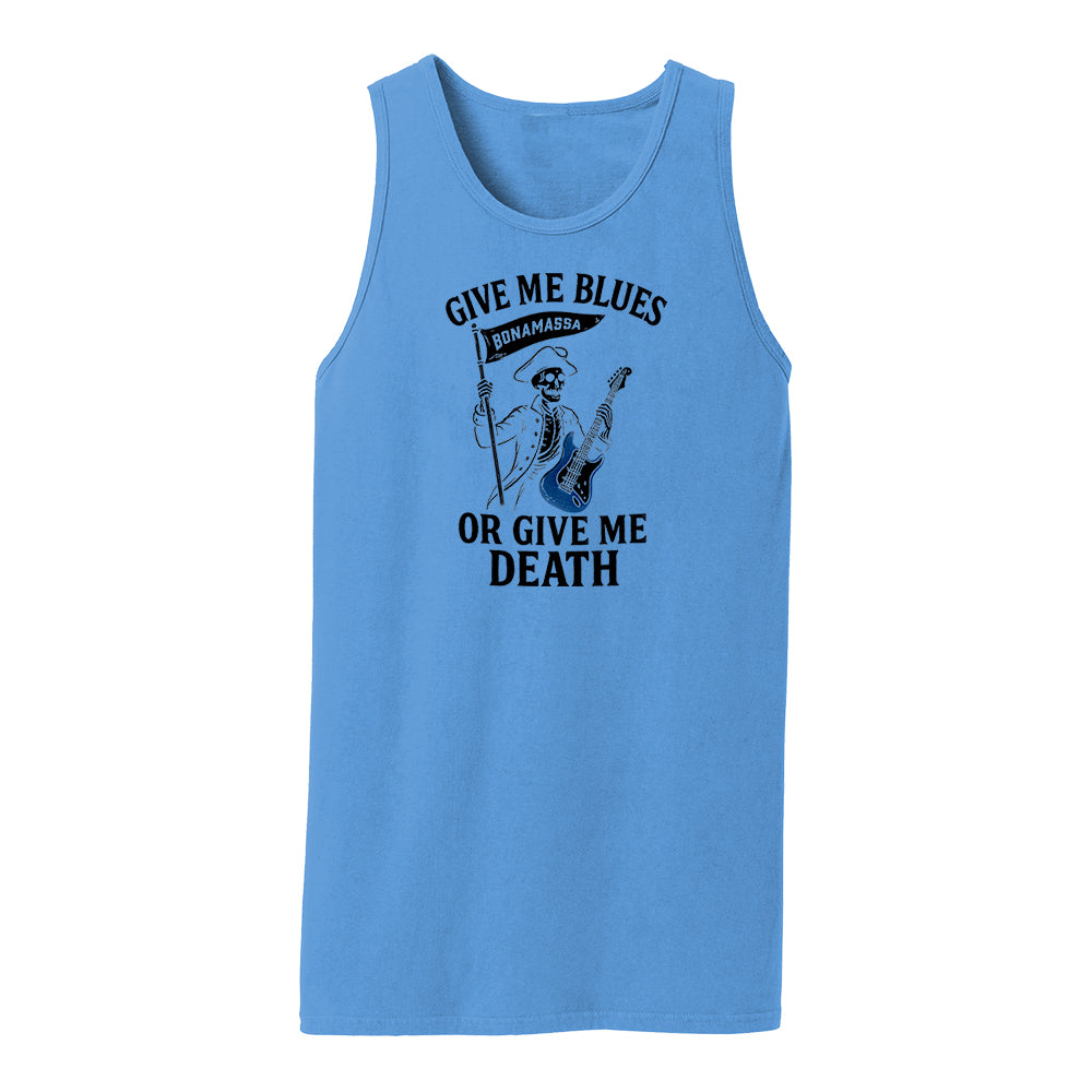 Joe Bonamassa Give Me Blues Or Give Me Death Beach Wash Tank singlet