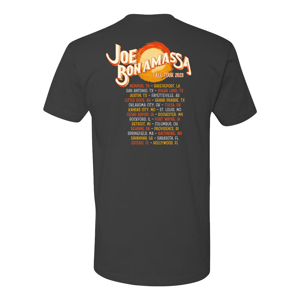 Joe Bonamassa 2023 U.S. Fall Tour Serenade t-skjorte unisex