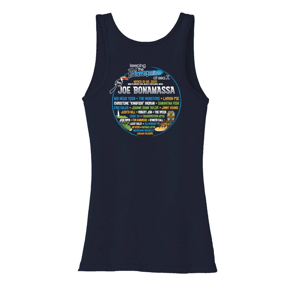 Joe Bonamassa KTBA at Sea 2025 singlet dame
