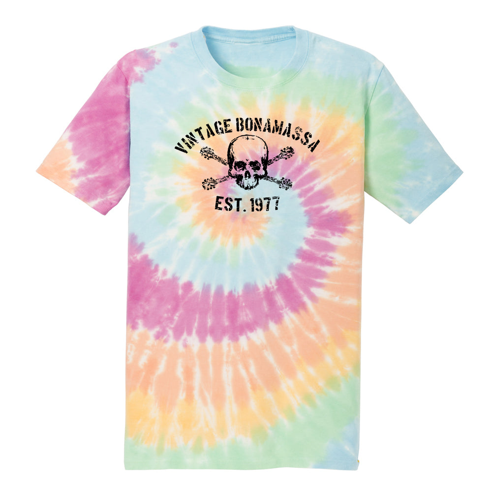 Joe Bonamassa JB Vintage Tie Dye t-skjorte royal
