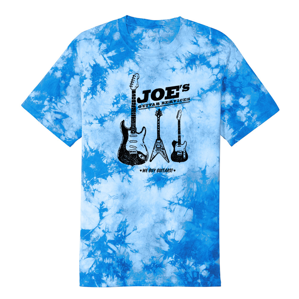 Joe Bonamassa Guitar Service Crystal t-skjorte tie-dye bomull