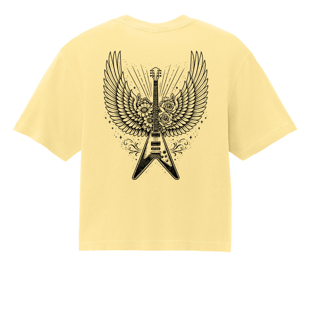 Joe Bonamassa Blues Angel Comfort Boxy T-skjorte dame