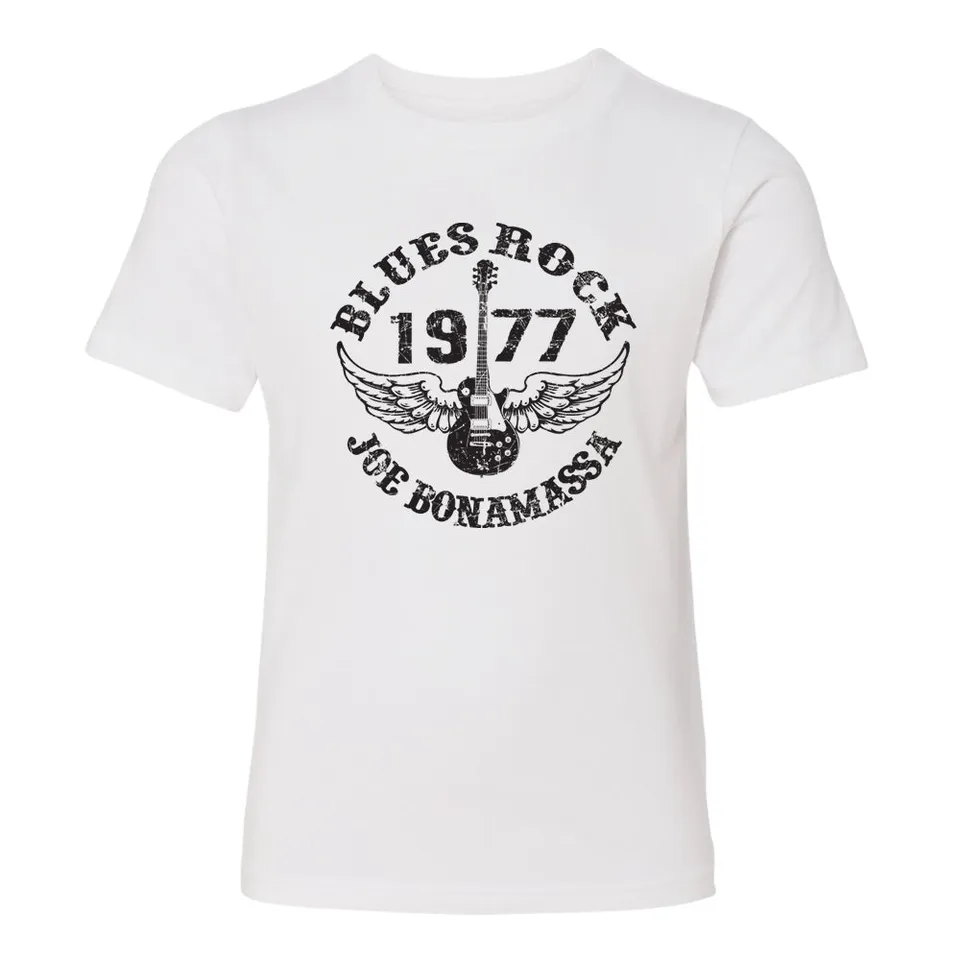 Joe Bonamassa Blues Rock t-skjorte barn bomull svart
