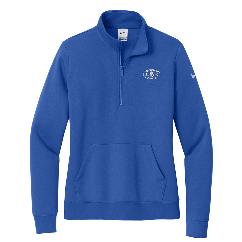 Joe Bonamassa Nike Club Fleece half-zip jakke dame antrasitt