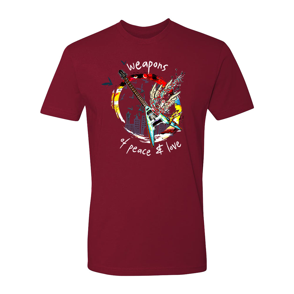 Joe Bonamassa Weapons of Love and Peace t-skjorte svart