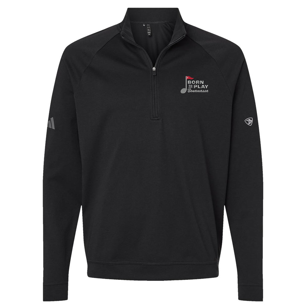 Joe Bonamassa Born 2 Play quarter-zip genser svart bomull