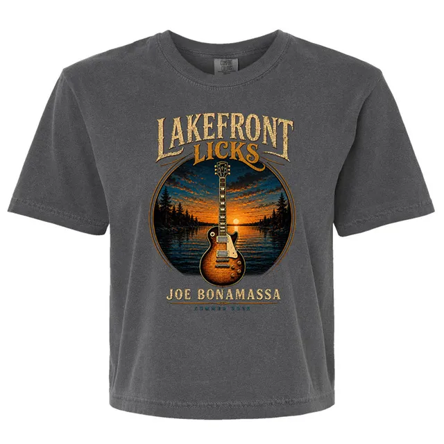 Joe Bonamassa Lakefront Licks t-skjorte dame svart bomull