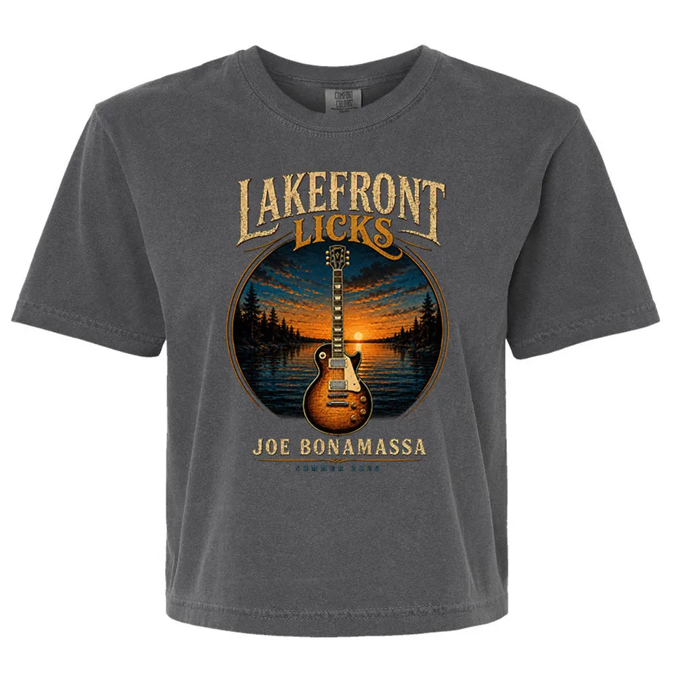 Joe Bonamassa Lakefront Licks t-skjorte dame svart bomull