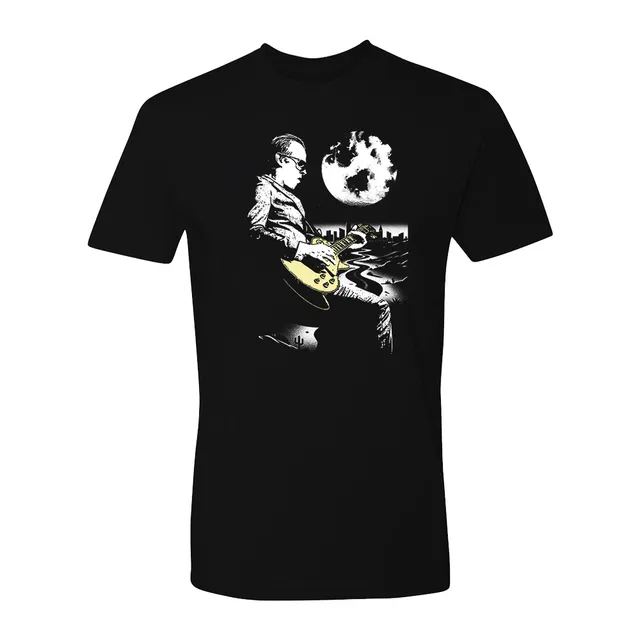 Joe Bonamassa Midnight Blues t-skjorte unisex svart bomull