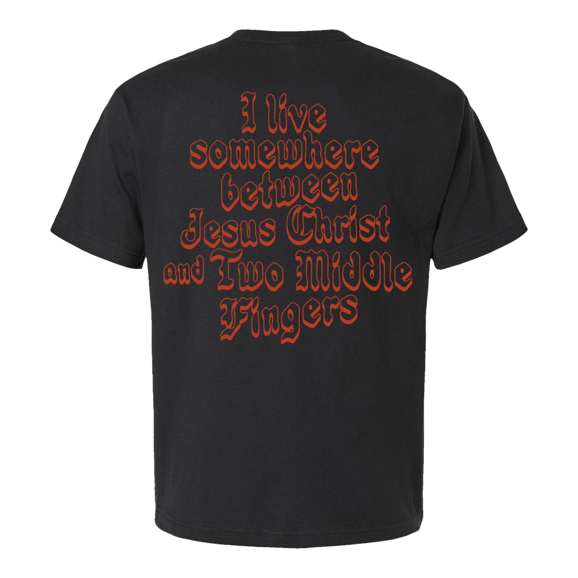 Jelly Roll Middle Finger t-skjorte vintage black