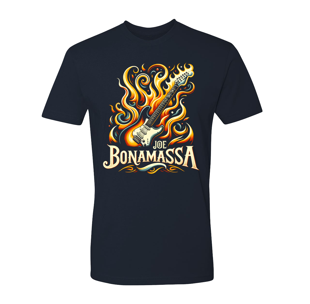 Joe Bonamassa Forged in Blues t-skjorte unisex svart bomull