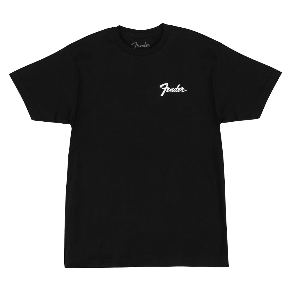 Joe Bonamassa Fender Transition Logo t-skjorte svart bomull