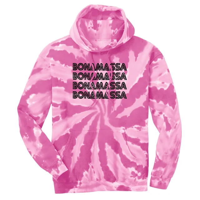 Joe Bonamassa Quadamassa hettegenser tie-dye turkis