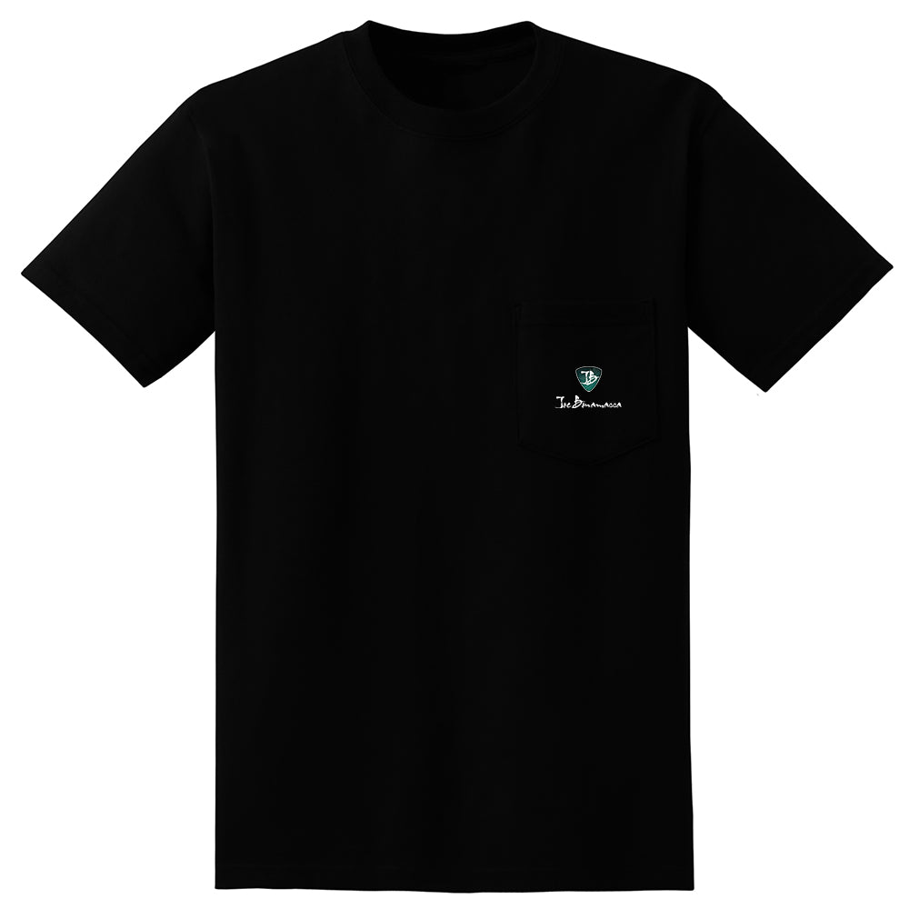 Joe Bonamassa Flying V Odyssey t-skjorte brystlomme unisex