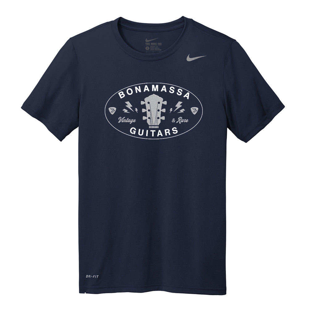 Joe Bonamassa Vintage & Rare Oval Logo Dri-FIT Legend t-skjorte svart