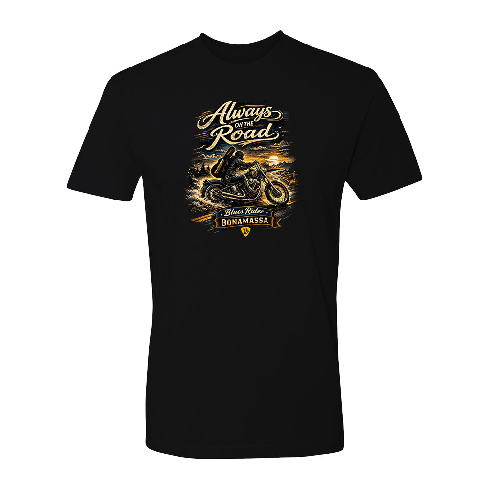 Joe Bonamassa Blues Rider t-skjorte svart bomull