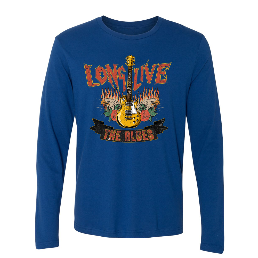 Joe Bonamassa Long Live the Blues langermet t-skjorte svart