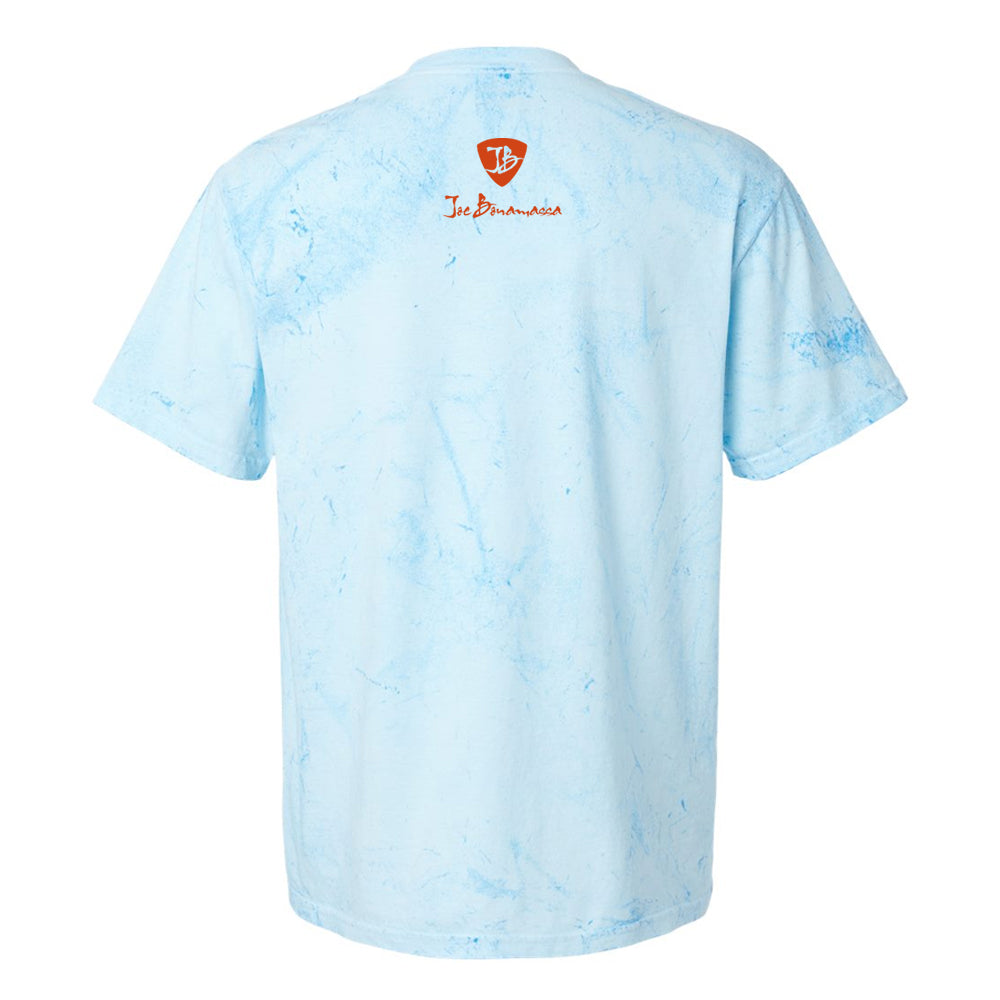 Joe Bonamassa Plug In Play Out Blast T-skjorte garment-dyed