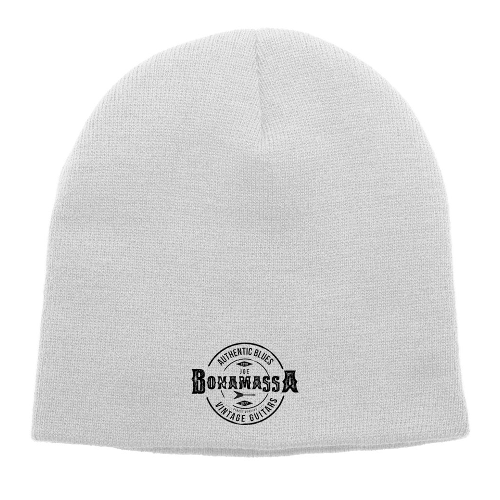 Joe Bonamassa Authentic Blues lue strikk brodert logo