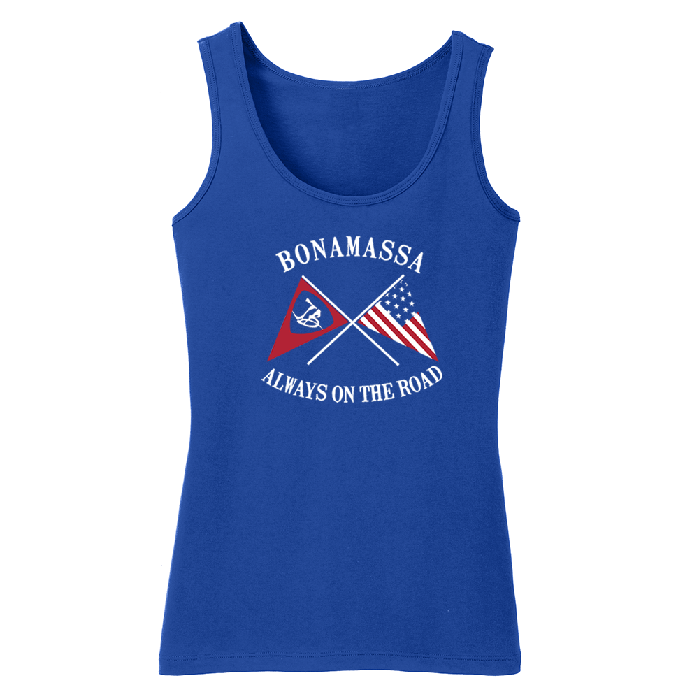 Joe Bonamassa Sailin Blues singlet dame svart bomull