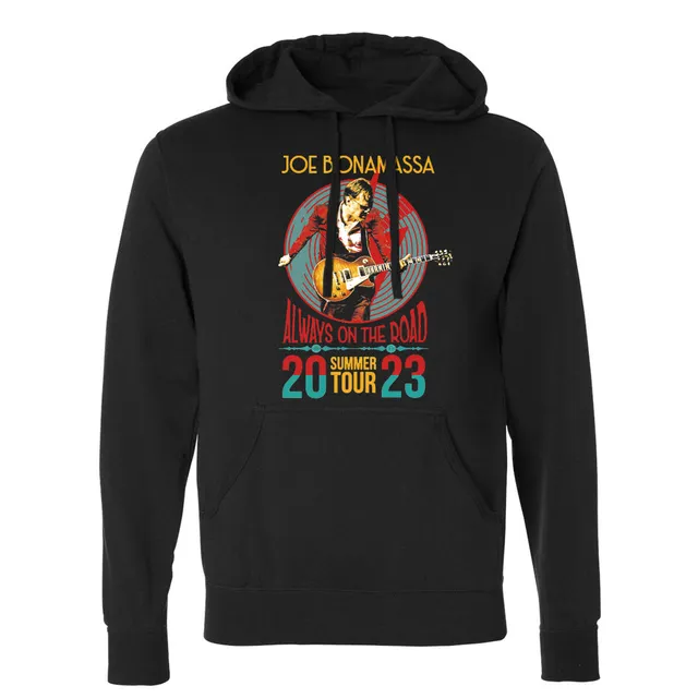 Joe Bonamassa U.S. Summer Tour 2023 hoodie svart tourmotiv