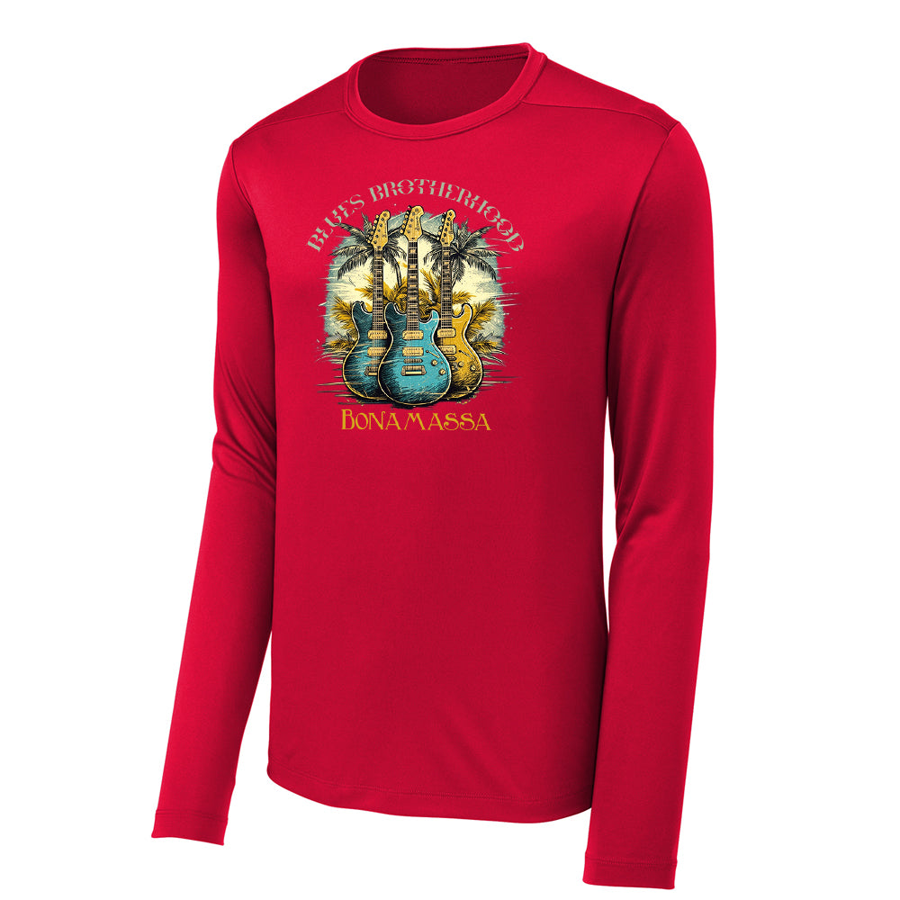 Joe Bonamassa Blues Brotherhood Tropical UV langermet herre UPF50