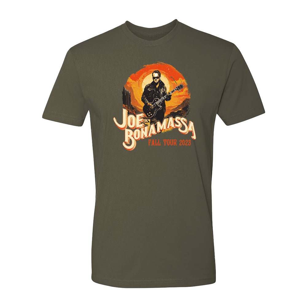 Joe Bonamassa 2023 U.S. Fall Tour Serenade t-skjorte unisex