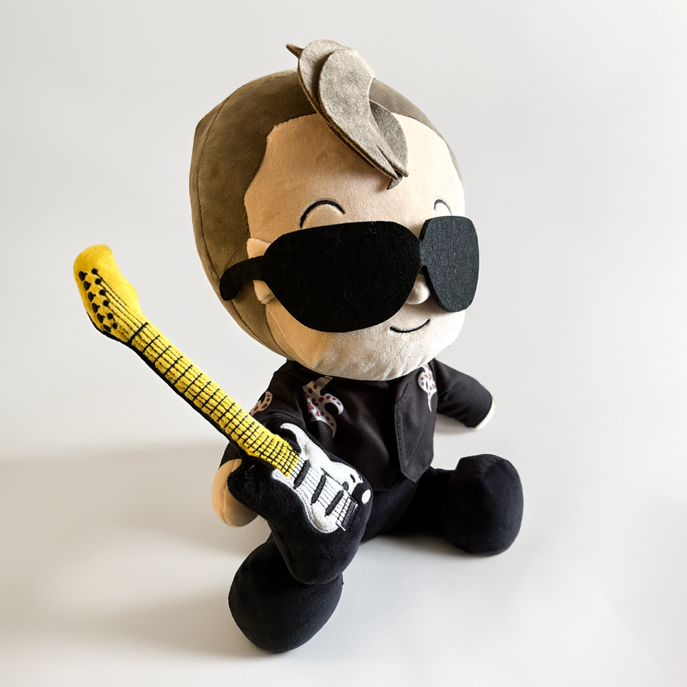 Joe Bonamassa Blues Buddy plysj 33 cm samleobjekt