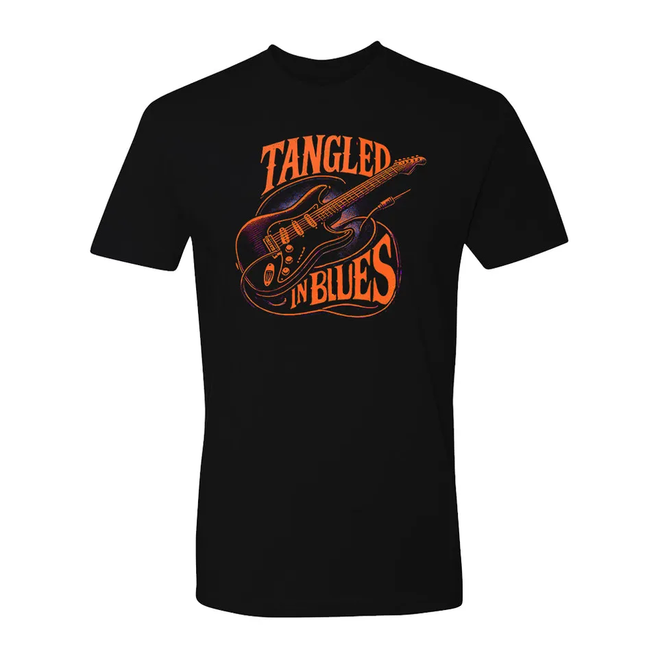 Joe Bonamassa Tangled In Blues t-skjorte rød bomull