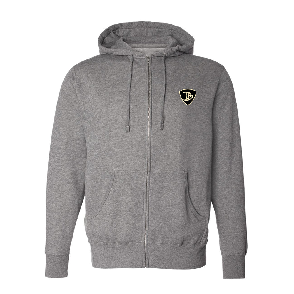 Joe Bonamassa Work Hard Rock Harder hettejakke zip svart