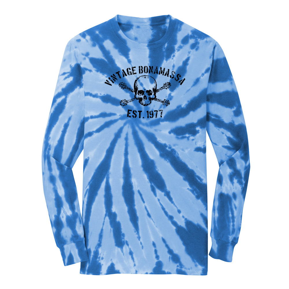 Joe Bonamassa JB Vintage Tie Dye Langermet unisex bomull